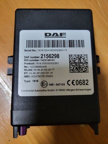 Блок управління модуль Dcm daf 2156298 1205 - TIR-розборка Славута