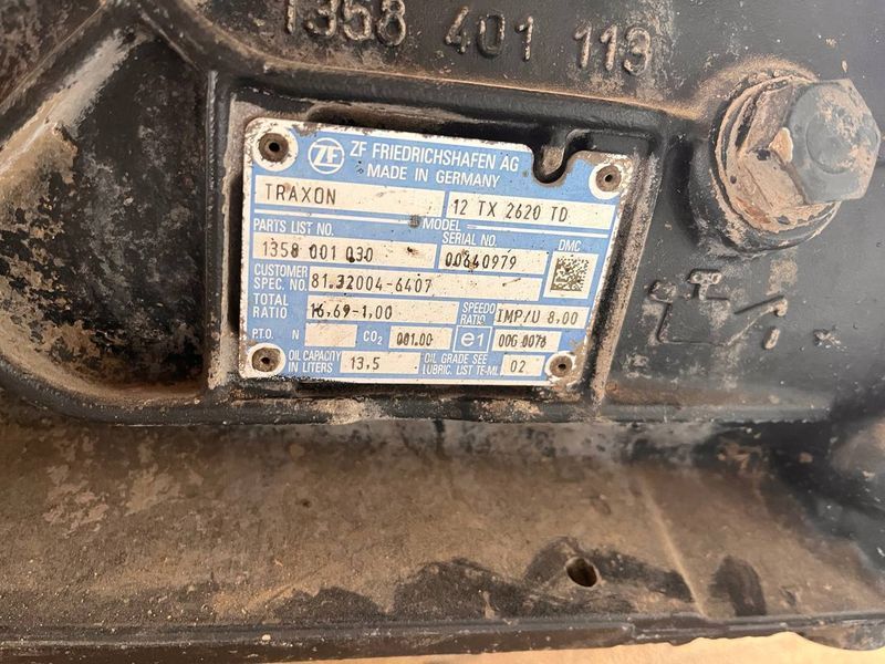 Коробка передач (КПП) ZF TraXon 12 TX 2620 TD (MAN TGX/TGS) 81.32004-6407 12 TX 2620 TD - TIR-розборка Славута
