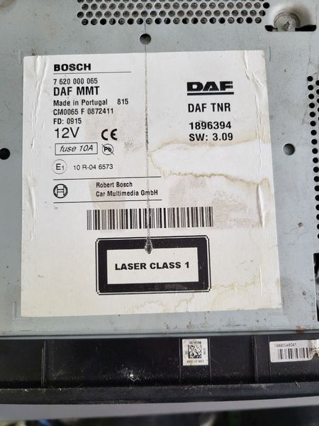 Магнітола Daf xf 106 1896394 б/у 922 - TIR-розборка Славута