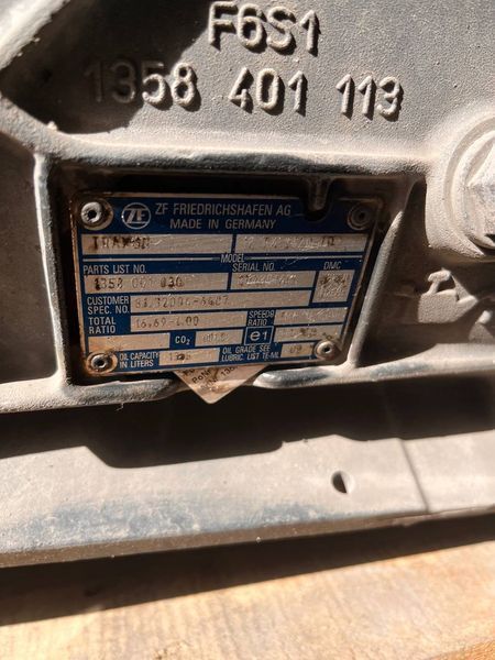 Коробка передач ZF TraXon 12TX2620TD | MAN 81.32004-6407 | Parts 1358001030 | Serial 01235169 12TX2620TD 01235169 - TIR-розборка Славута