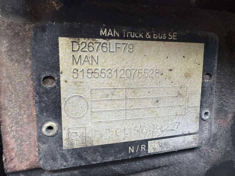 Двигун MAN D2676 LF79 Euro 6 Мотор MAN TGX 51011013483 51011013483 - TIR-розборка Славута
