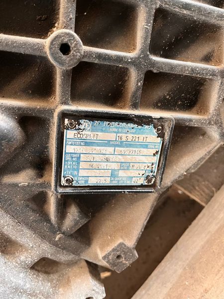 Коробка передач (КПП) ZF Ecosplit 16 S 221 IT / 1316041755 16S221IT - TIR-розборка Славута